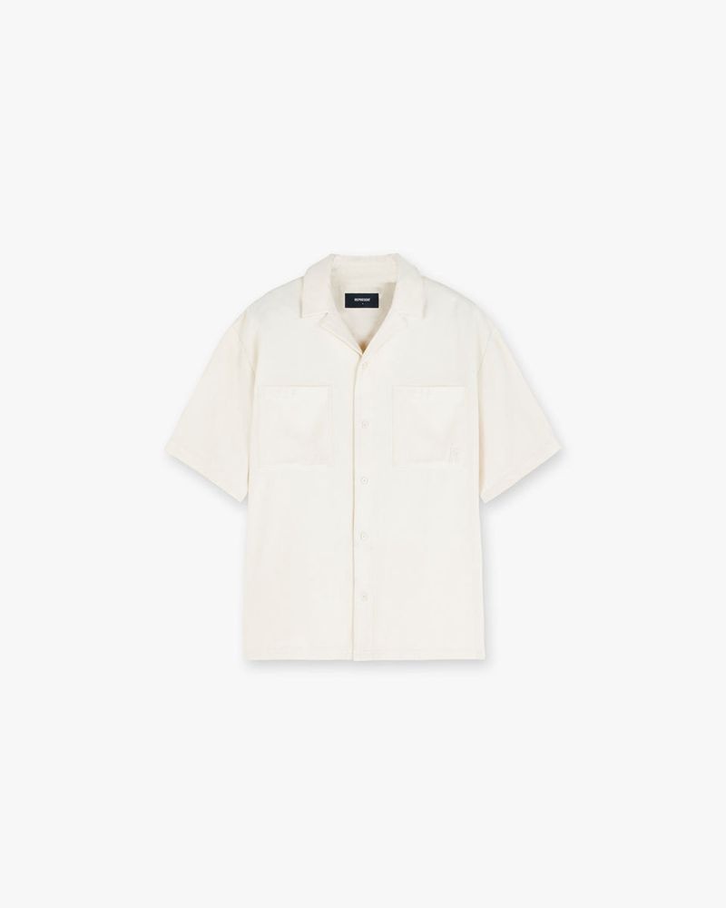 Pánské Košile Represent Yacht Krém | CZ-PLXVA5639