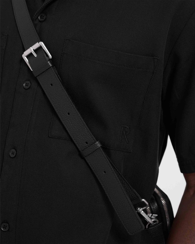 Pánské Košile Represent Yacht Černé | CZ-UZFVY8503