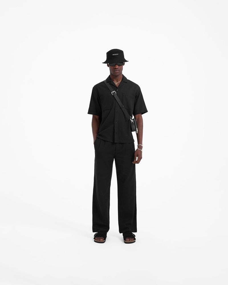 Pánské Košile Represent Yacht Černé | CZ-UZFVY8503