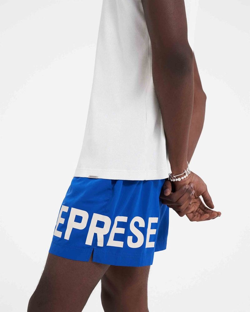 Pánské Koupací Šortky Represent Ss23 Blankyt | CZ-FHJRE8672