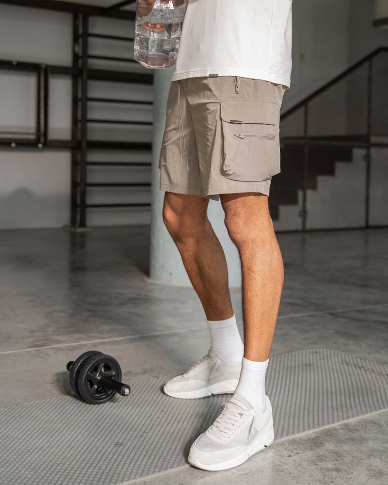 Pánské Kraťasy Represent 247 Taupe | CZ-KOTLM8024