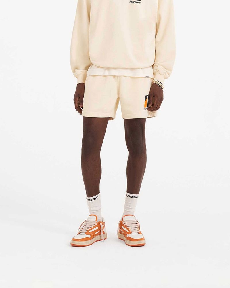 Pánské Kraťasy Represent Decade Of Speed Krém | CZ-TFLYJ2301