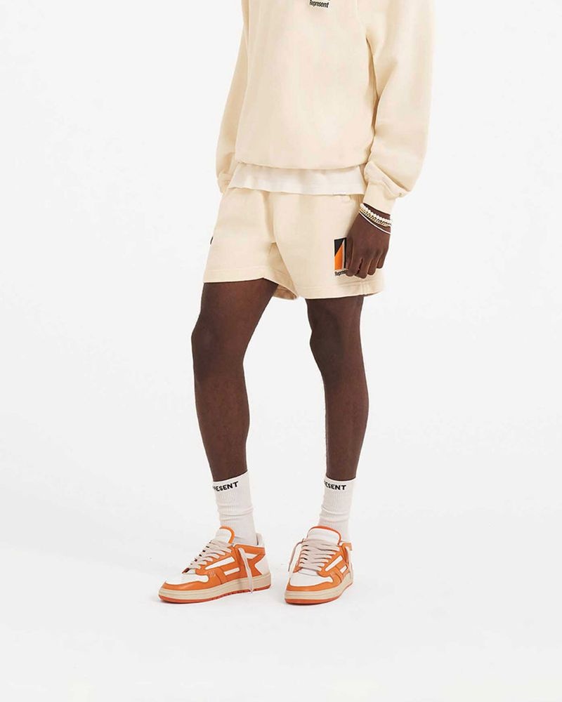 Pánské Kraťasy Represent Decade Of Speed Krém | CZ-TFLYJ2301