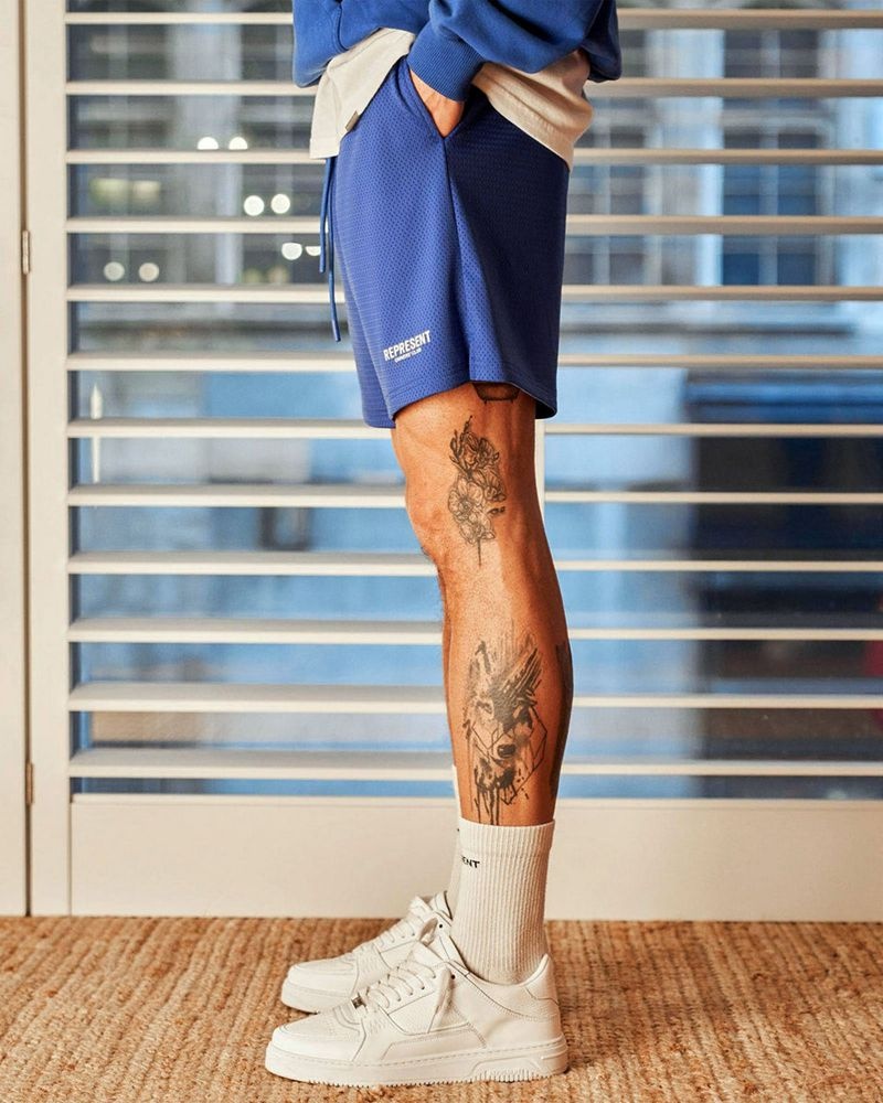 Pánské Kraťasy Represent Owners Club Mesh Blankyt | CZ-RHTAS4517