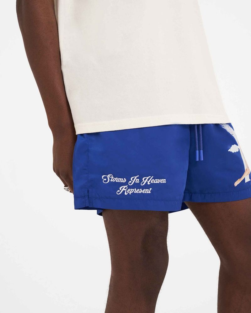 Pánské Kraťasy Represent Storms In Heaven Blankyt | CZ-GTDJB4867