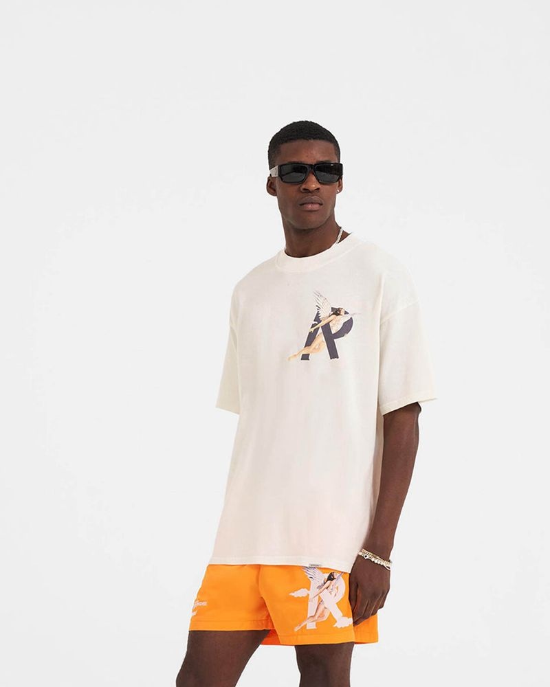 Pánské Kraťasy Represent Storms In Heaven Oranžové | CZ-BSTYU3572