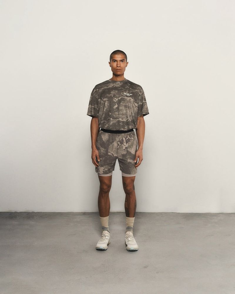 Pánské Kraťasy Represent Team 247 Fused Maskáčové | CZ-PWKVY0514