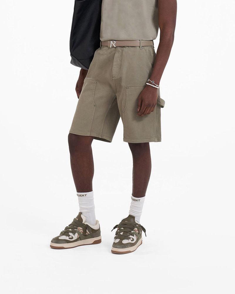 Pánské Kraťasy Represent Utility Hnědožlutý | CZ-YBLGQ8256