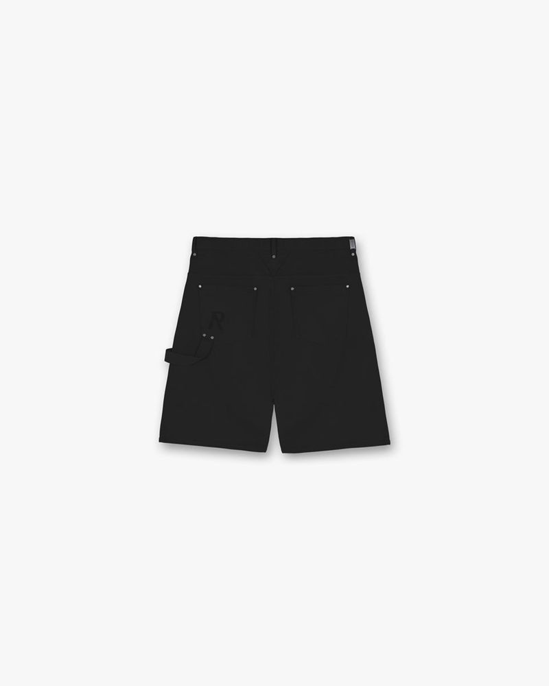 Pánské Kraťasy Represent Utility Shorts Černé | CZ-EXKDI5623