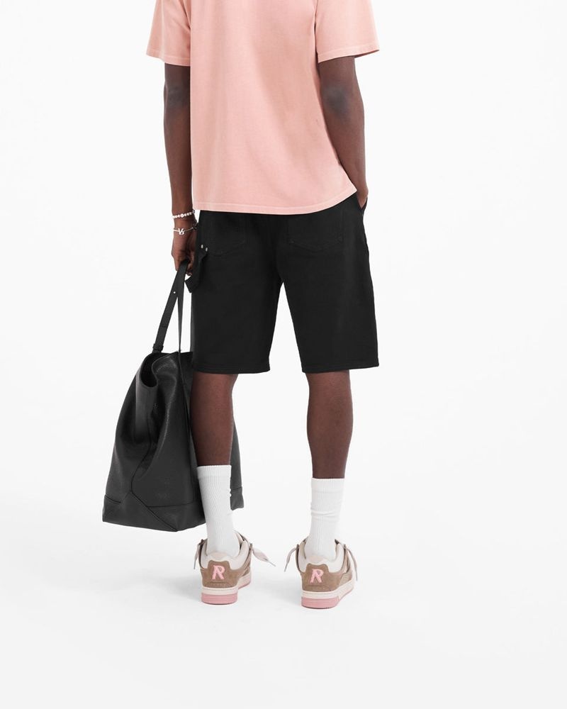 Pánské Kraťasy Represent Utility Shorts Černé | CZ-EXKDI5623