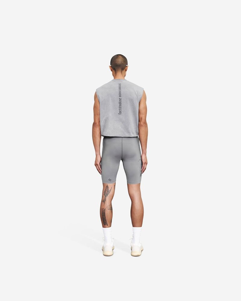 Pánské Kraťasy Represent Vintage 247 Legging Šedé | CZ-YKGNZ5934