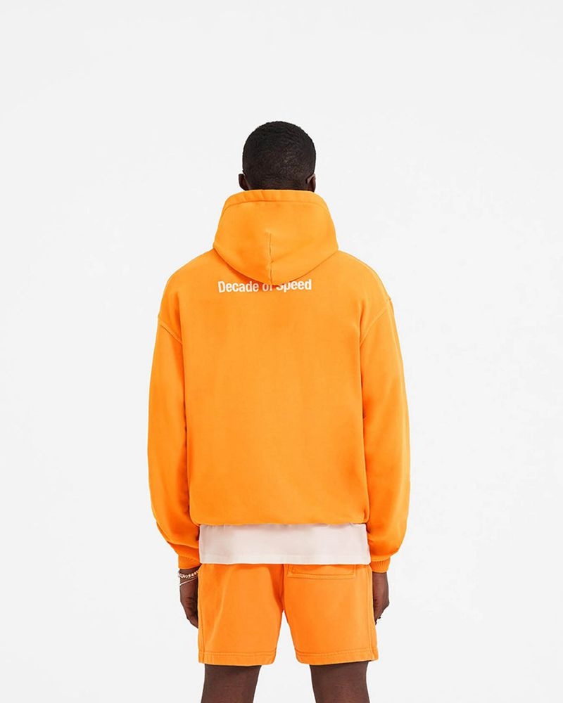 Pánské Mikina s Kapucí Represent Decade Of Speed Oranžové | CZ-QAMOI7028