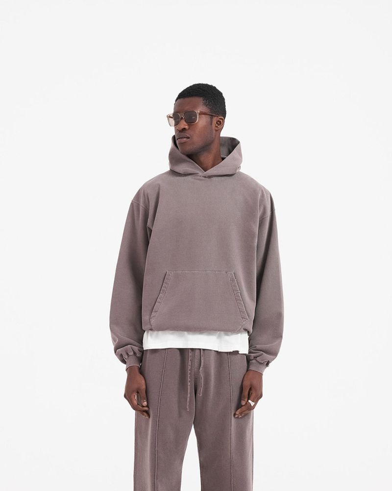 Pánské Mikina s Kapucí Represent Initial Taupe | CZ-IWSFD6394