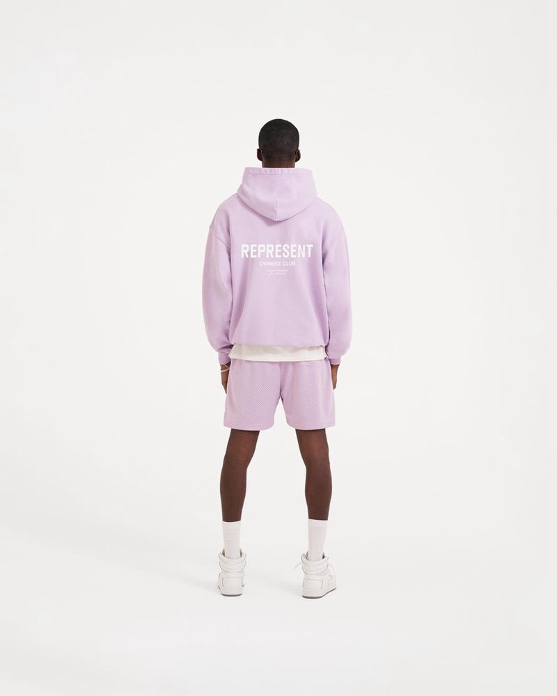 Pánské Mikina s Kapucí Represent Owners Club Lilac | CZ-EHUYV5982