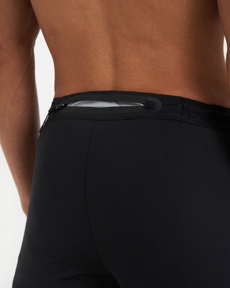 Pánské Punčochové Kalhoty Represent Team 247 X Marchon Half Černé | CZ-EDKFZ6279