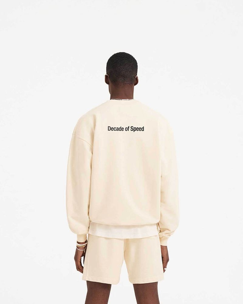 Pánské Svetr Represent Decade Of Speed Krém | CZ-RDFCA7198