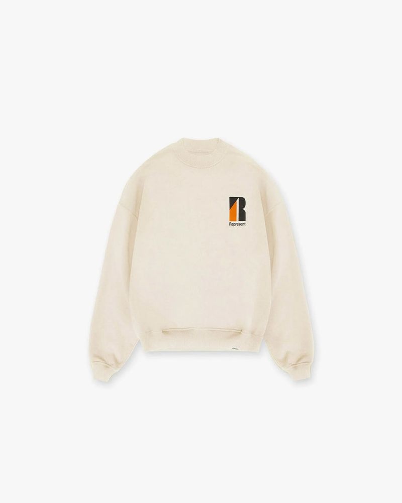 Pánské Svetr Represent Decade Of Speed Krém | CZ-RDFCA7198