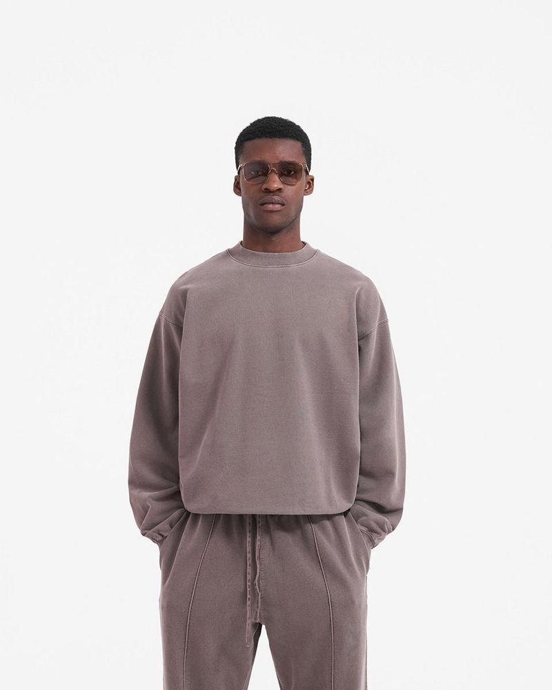 Pánské Svetr Represent Initial Taupe | CZ-FGTNK8354