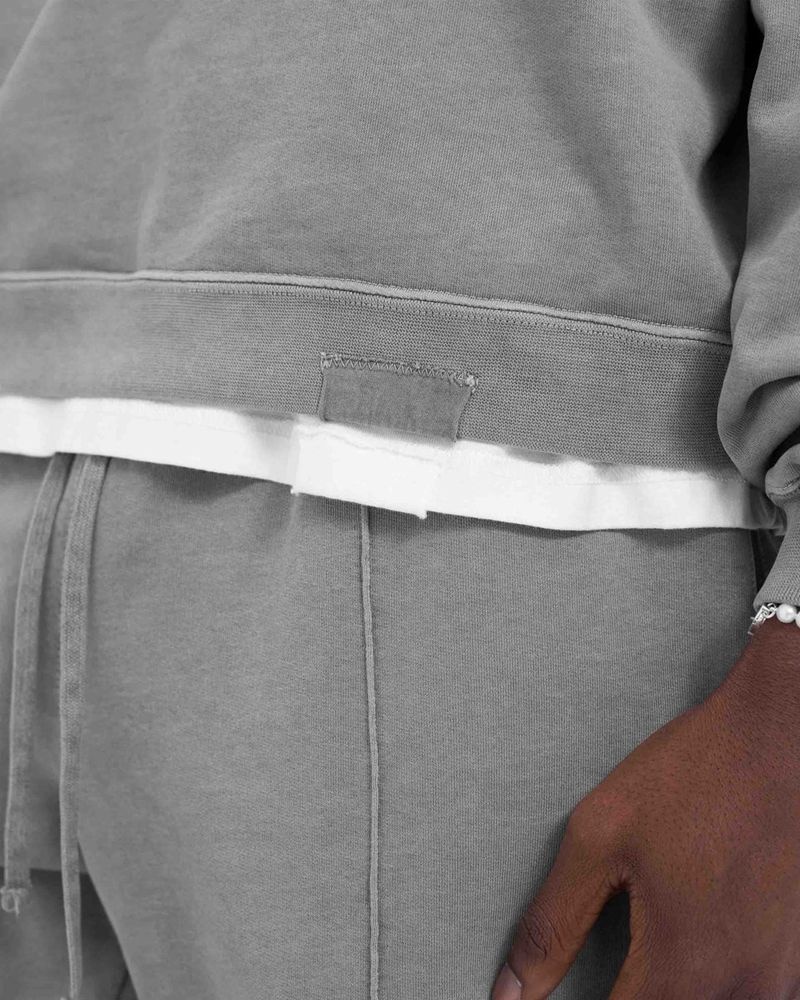 Pánské Svetr Represent Initial Šedé | CZ-CTBQS0925