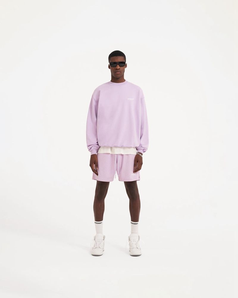 Pánské Svetr Represent Owners Club Lilac | CZ-TESDW2507