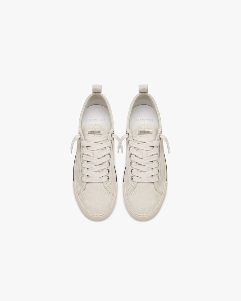 Pánské Tenisky Represent Alpha Low Bílé | CZ-CTHYR4780