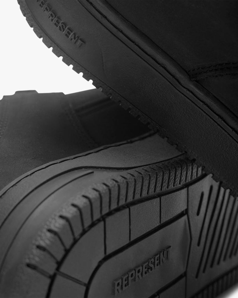 Pánské Tenisky Represent Apex Černé | CZ-CSWUX3748