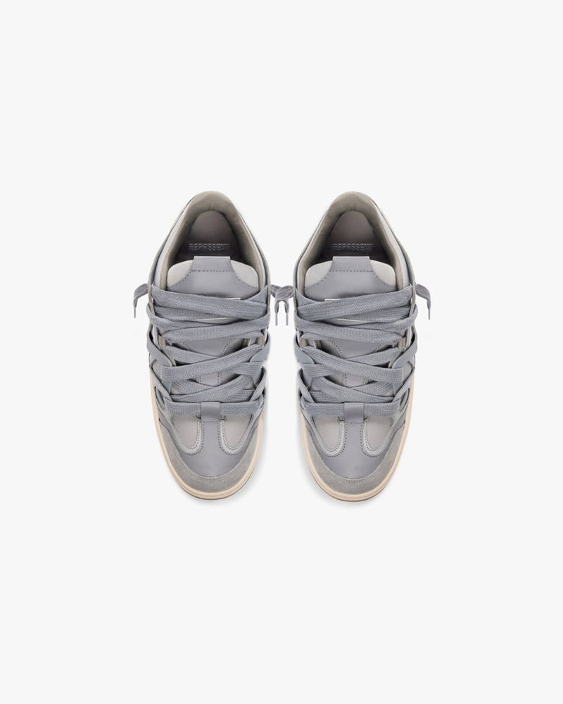 Pánské Tenisky Represent Bully Šedé | CZ-GAZVQ1027