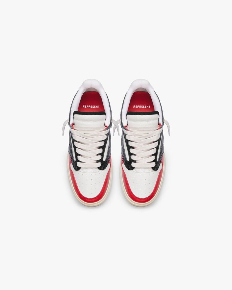 Pánské Tenisky Represent Reptor Low Černé Červené | CZ-VKLJB1759