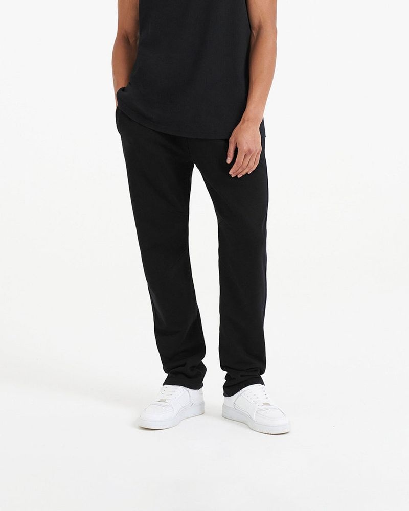 Pánské Teplákové Kalhoty Represent Blank Rovný Leg Černé | CZ-SGIYP2468