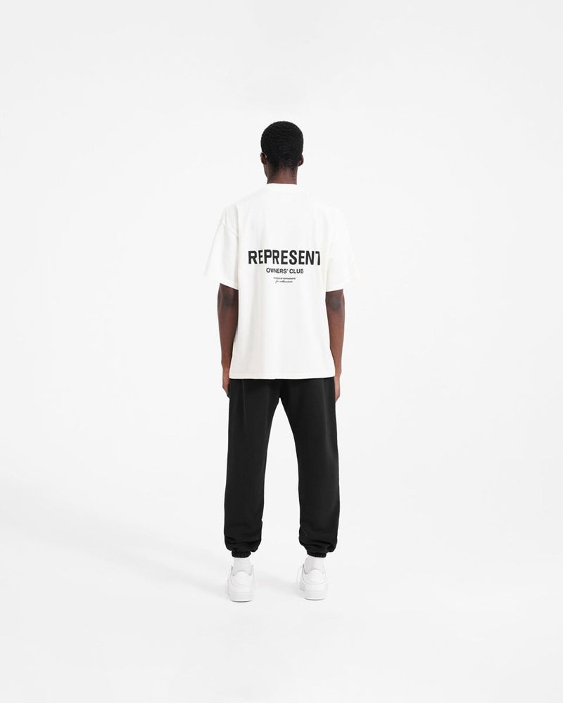 Pánské Teplákové Kalhoty Represent Owners Club Černé | CZ-VGWES1437