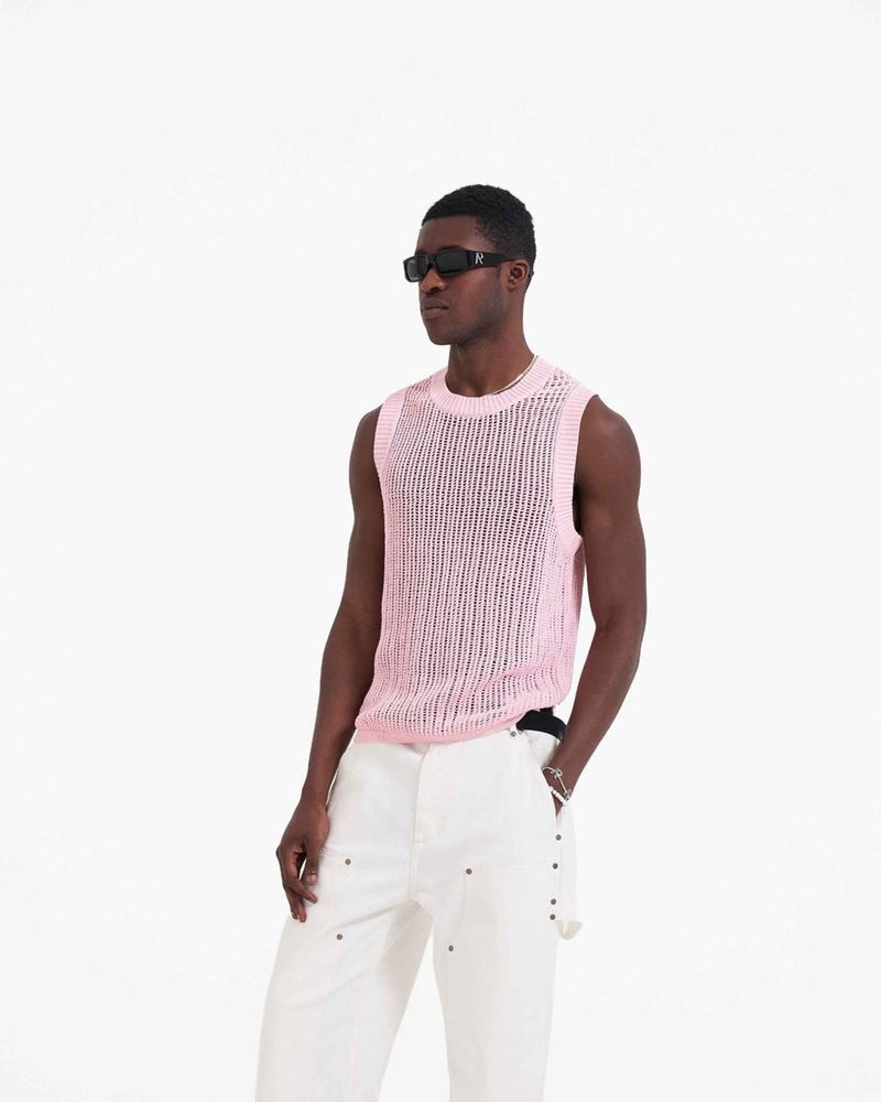 Pánské Tílko Represent Pletené Růžové | CZ-FTZDY2670