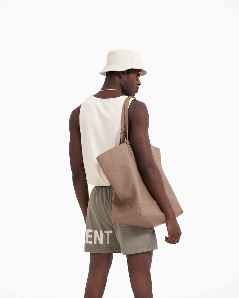 Pánské Tílko Represent Slim Fit Krém | CZ-LBTOG4257