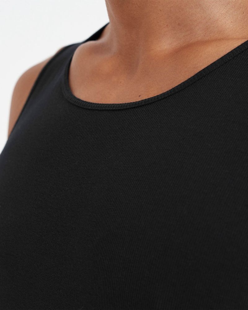 Pánské Tílko Represent Slim Fit Černé | CZ-AOXYS7853