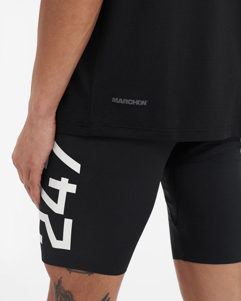 Pánské Tílko Represent Team 247 X Marchon Oversized Černé | CZ-SOYVC1849