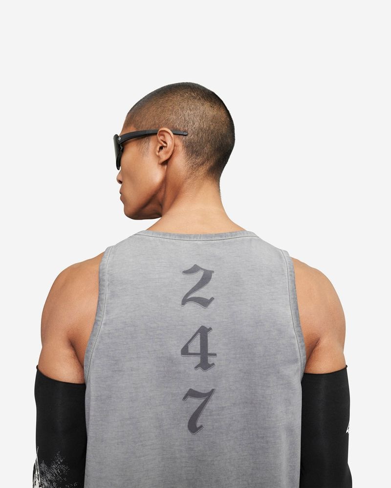 Pánské Tílko Represent Vintage 247 Run Šedé | CZ-KGINX0172