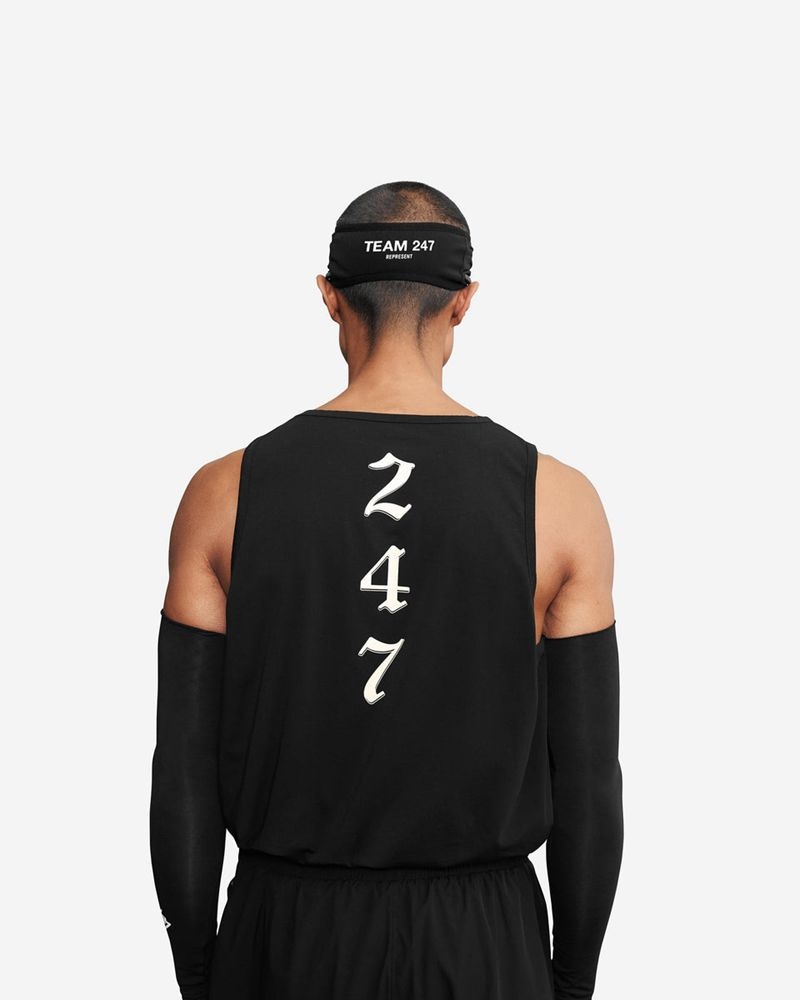 Pánské Tílko Represent Vintage 247 Run Černé | CZ-PFEVT9410