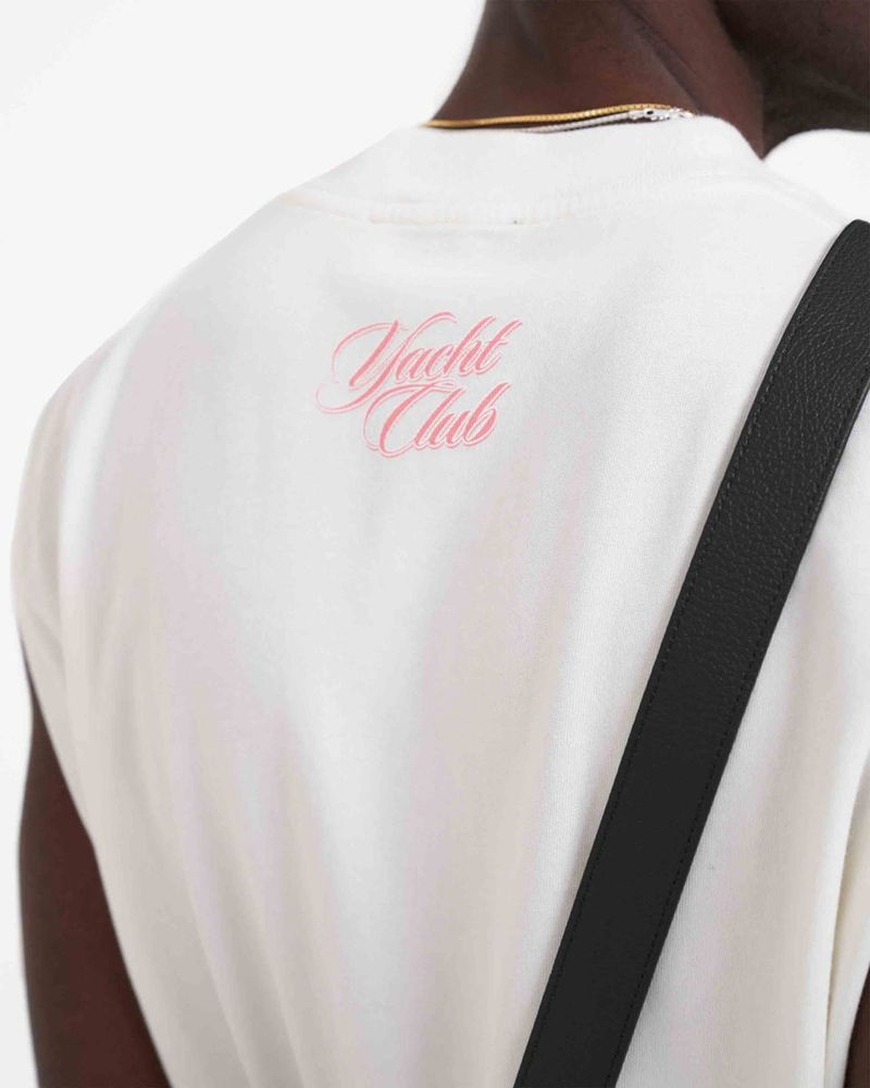 Pánské Tílko Represent Yacht Club Bílé | CZ-ZPSGK4693