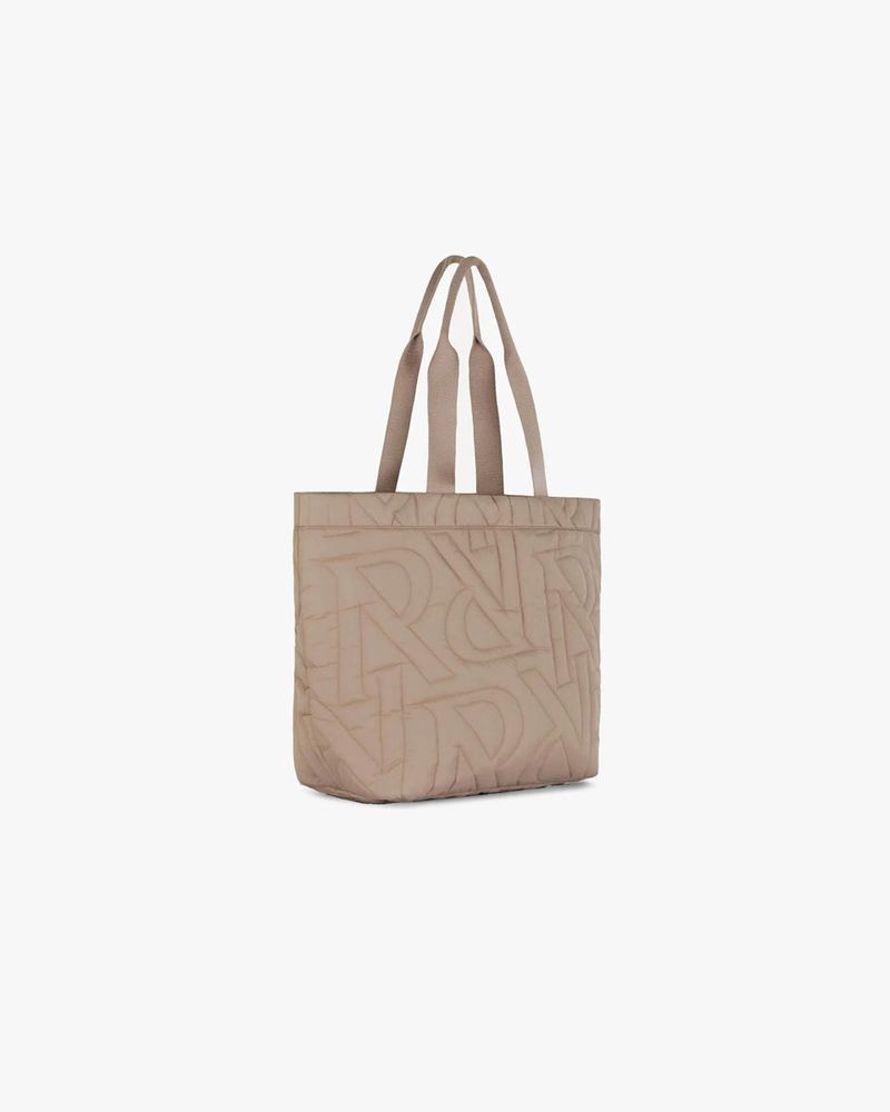 Pánské Tote Represent Initial Prošívaný Taupe | CZ-SJPCR1486