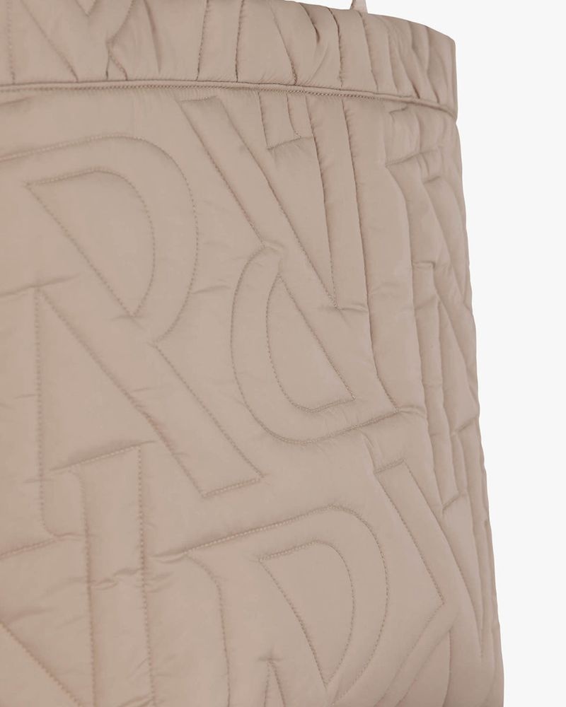 Pánské Tote Represent Initial Prošívaný Taupe | CZ-SJPCR1486