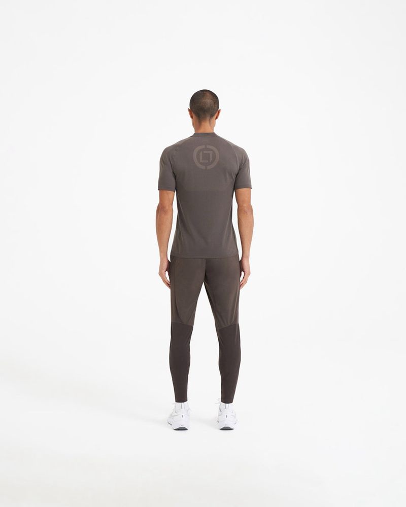 Pánské Tričko Represent 247 Seamless Taupe | CZ-JLDIU4852