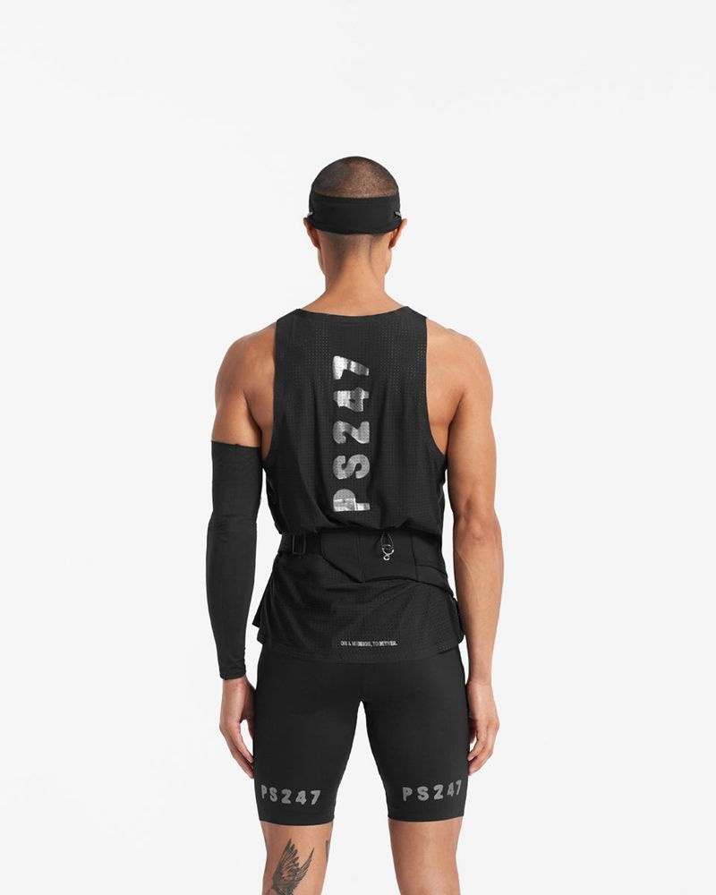 Pánské Tričko Represent 247 X Puresport Singlet Černé | CZ-EBXVJ6253