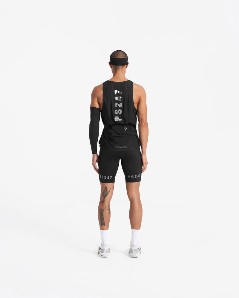 Pánské Tričko Represent 247 X Puresport Singlet Černé | CZ-EBXVJ6253