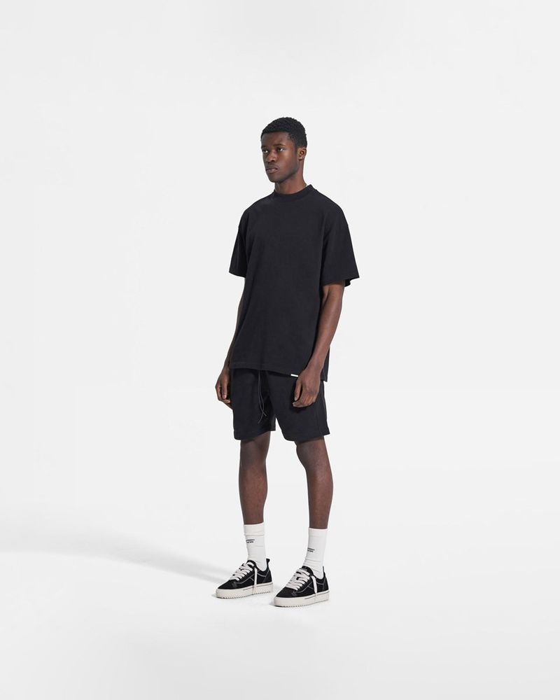 Pánské Tričko Represent Blank Černé | CZ-YEHTM7359