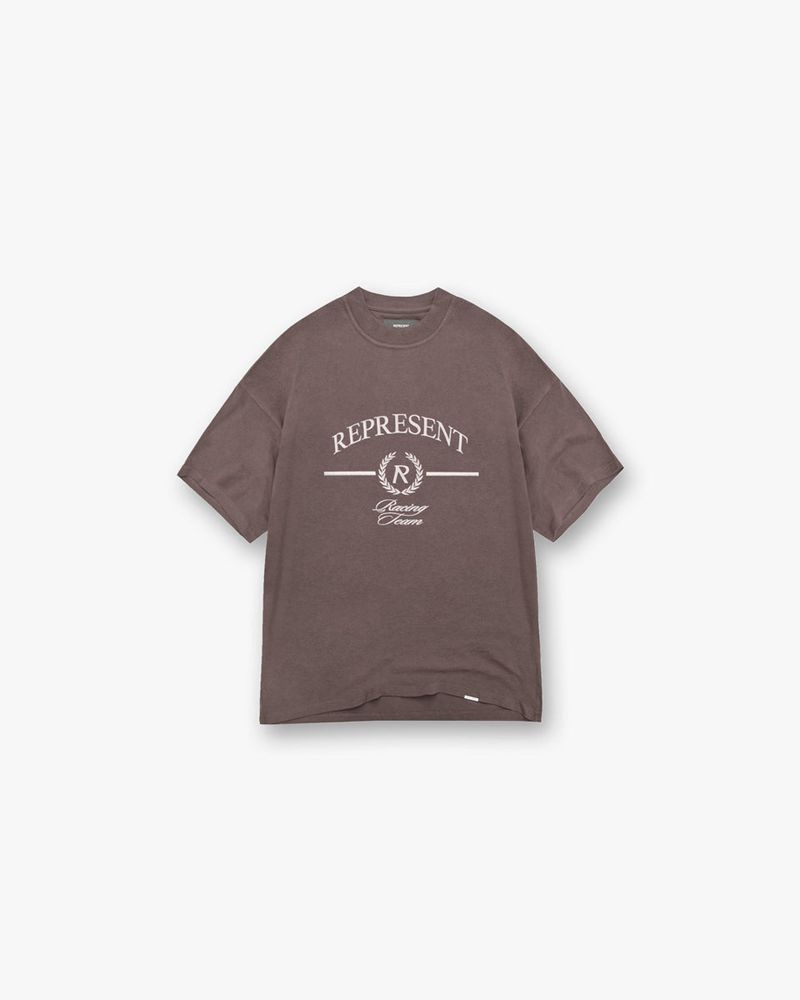 Pánské Tričko Represent Crest Taupe | CZ-RIXYQ0917