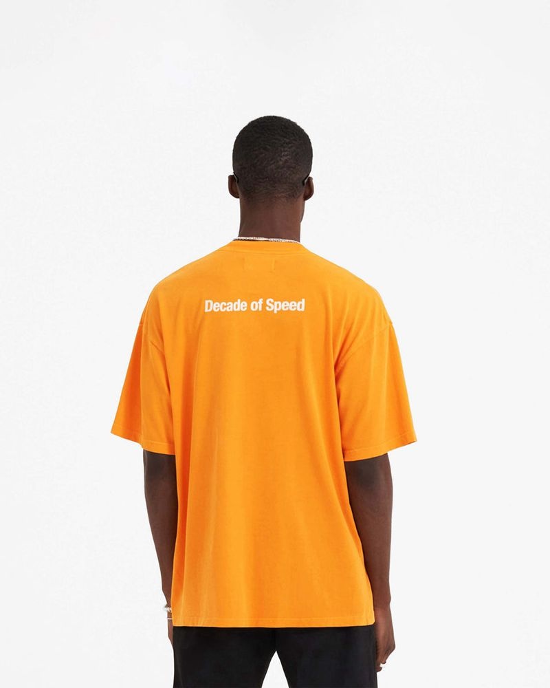 Pánské Tričko Represent Decade Of Speed Oranžové | CZ-JCYSB5802