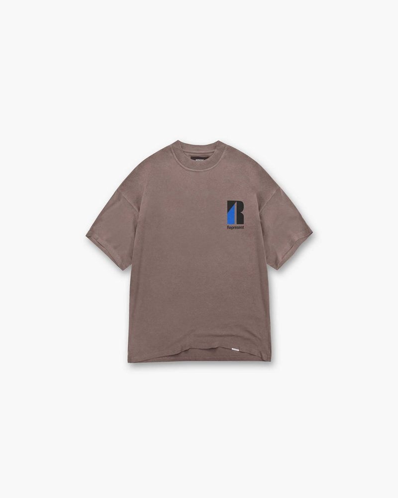 Pánské Tričko Represent Decade Of Speed Taupe | CZ-OWNRF8652