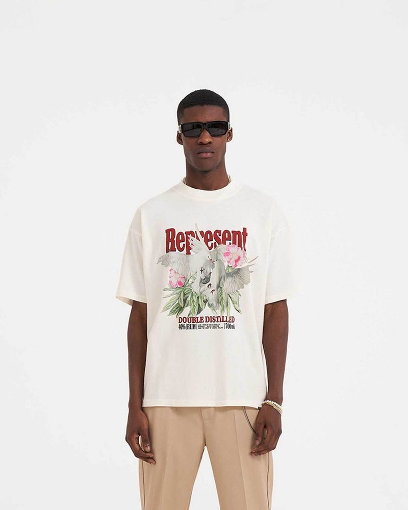 Pánské Tričko Represent Double Distilled Bílé Viacfarebný | CZ-SPRGK5462