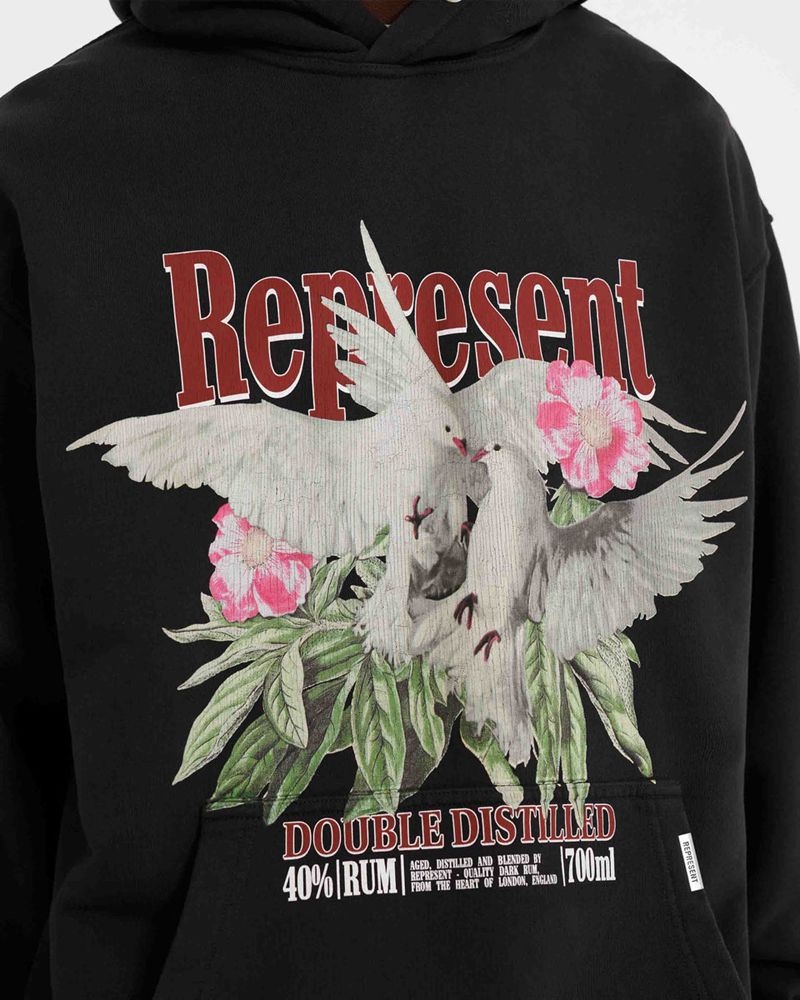Pánské Tričko Represent Double Distilled Černé | CZ-MNORK2957