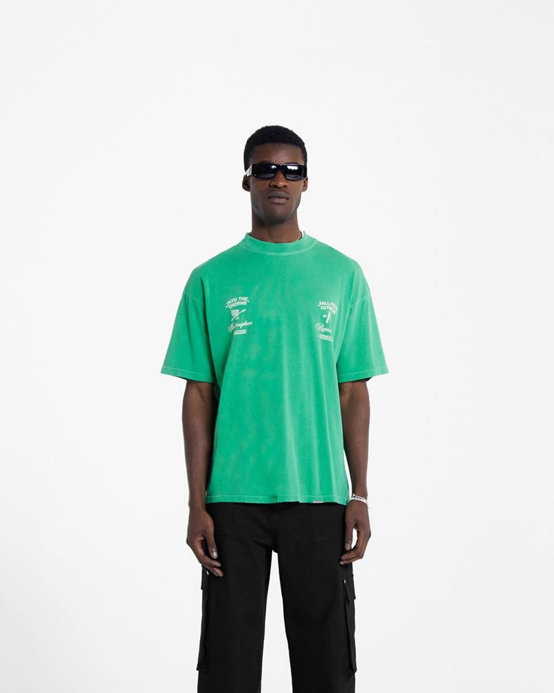 Pánské Tričko Represent Fall From Olympus Zelene | CZ-MENHU0264