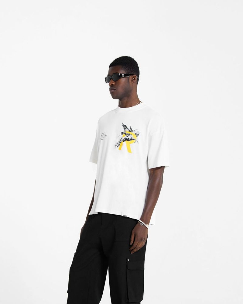 Pánské Tričko Represent Giants Bílé | CZ-USGRL5478